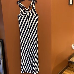 FST ladies maxi dress with halter style straps in size medium.